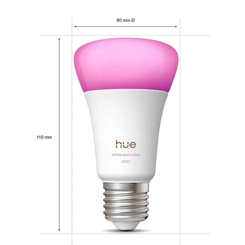 필립스 휴 E27 A60 810LM 스마트 LED 홈  - Philips Light Hue White 리뷰 및 가격
